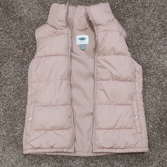 Old Navy Women's Puffer Vest - Light Tan - Picture 1 of 6
